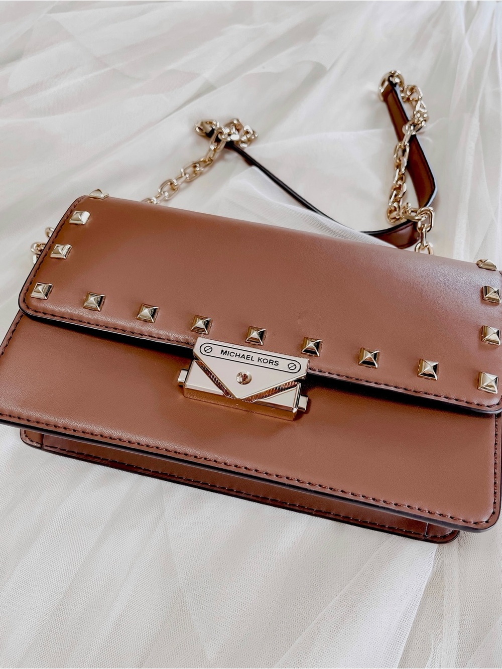 Michael Kors Studded Shoulder Bag